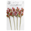Twinkle & Treats Paper Flowers -Christmas Berries