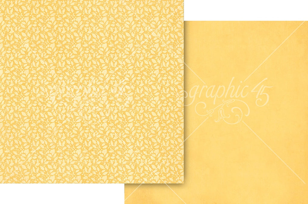 Scenic Route Paper - Lemon Yellow