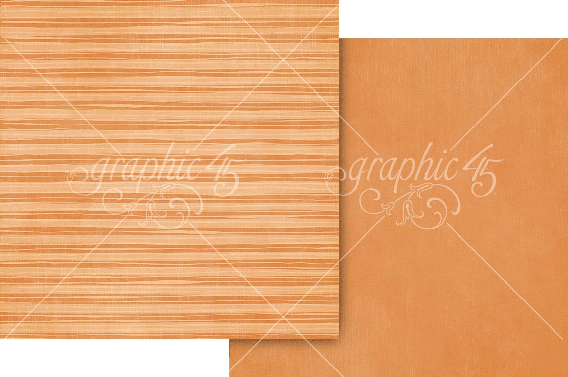 Scenic Route Paper - Vibrant Orange