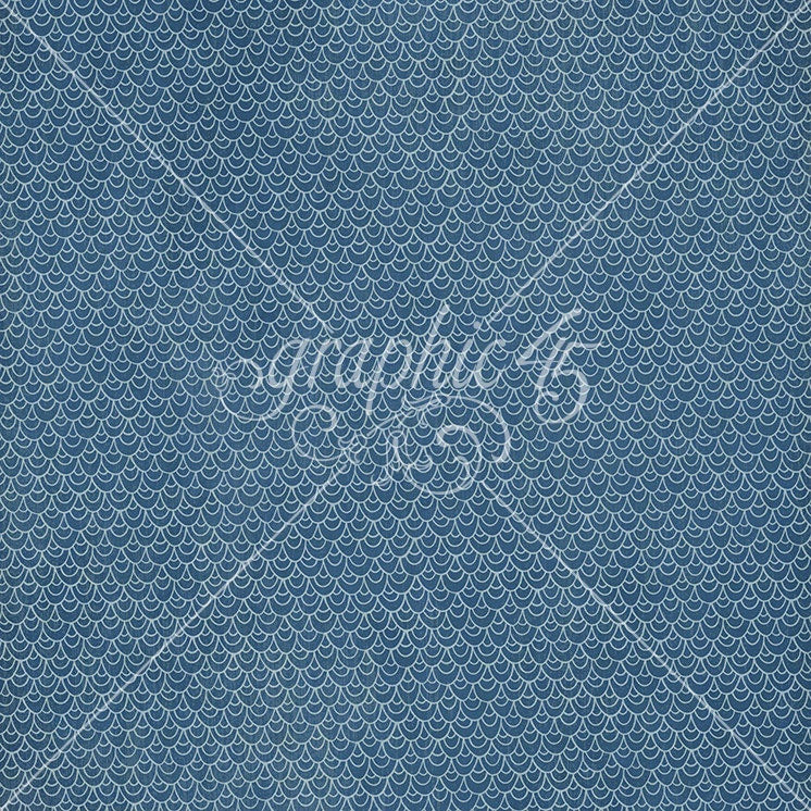 Scenic Route Paper - Azure Blue