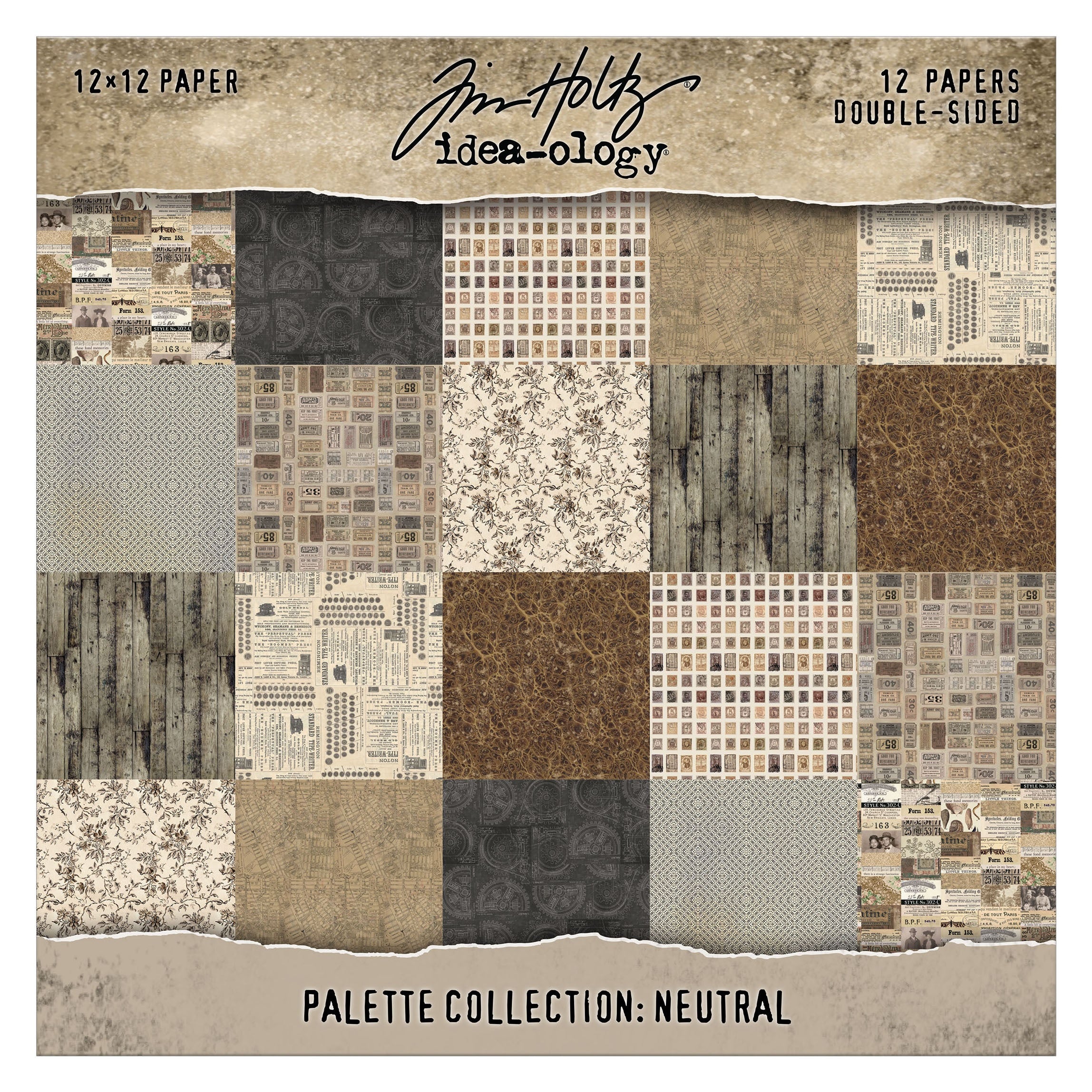 Palette Collection Neutral Paper Pad 12x12