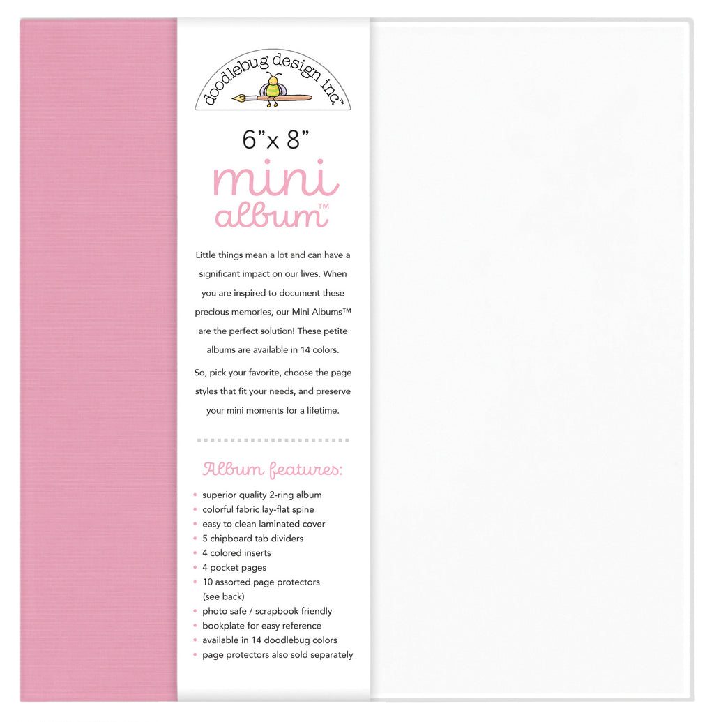 Doodlebug Mini Album 6x8 - Cupcake