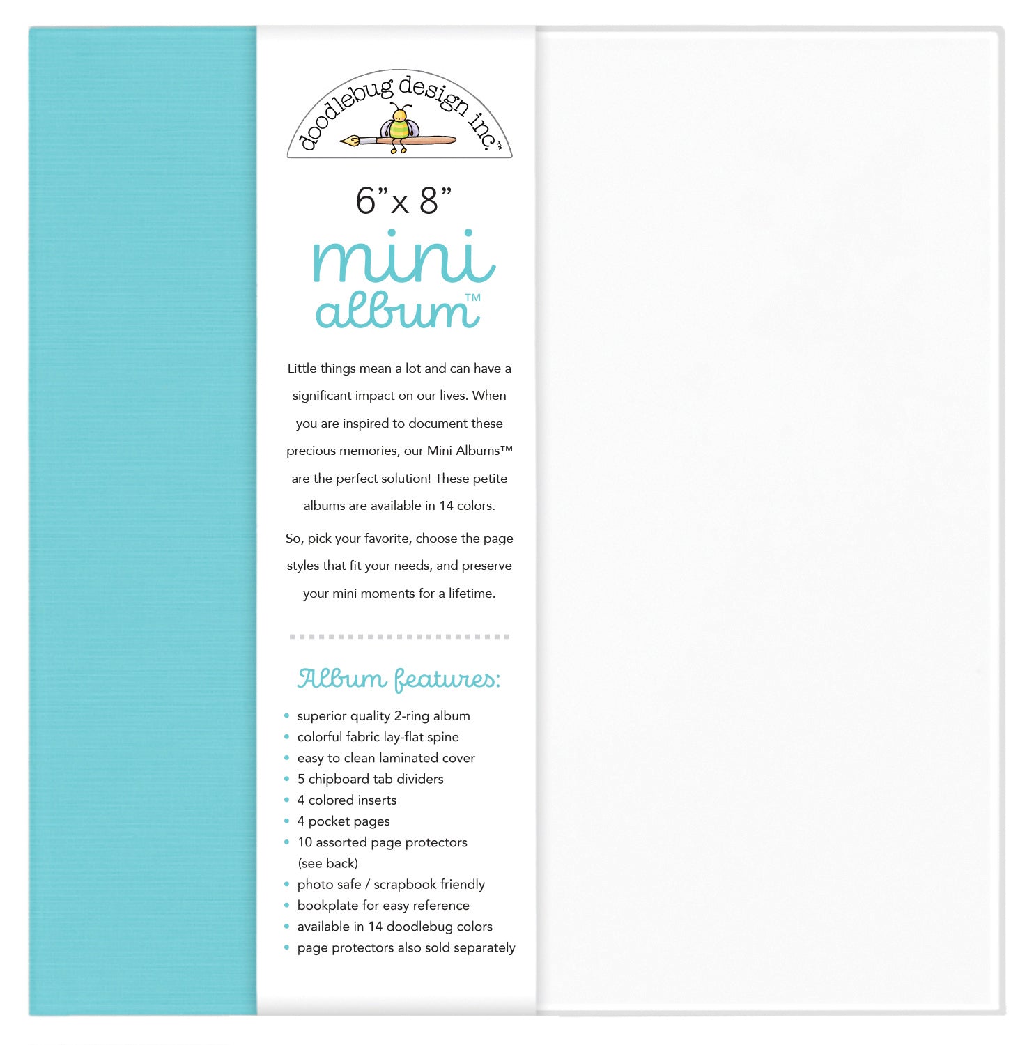 Doodlebug Mini Album 6x8 - Swimming Pool