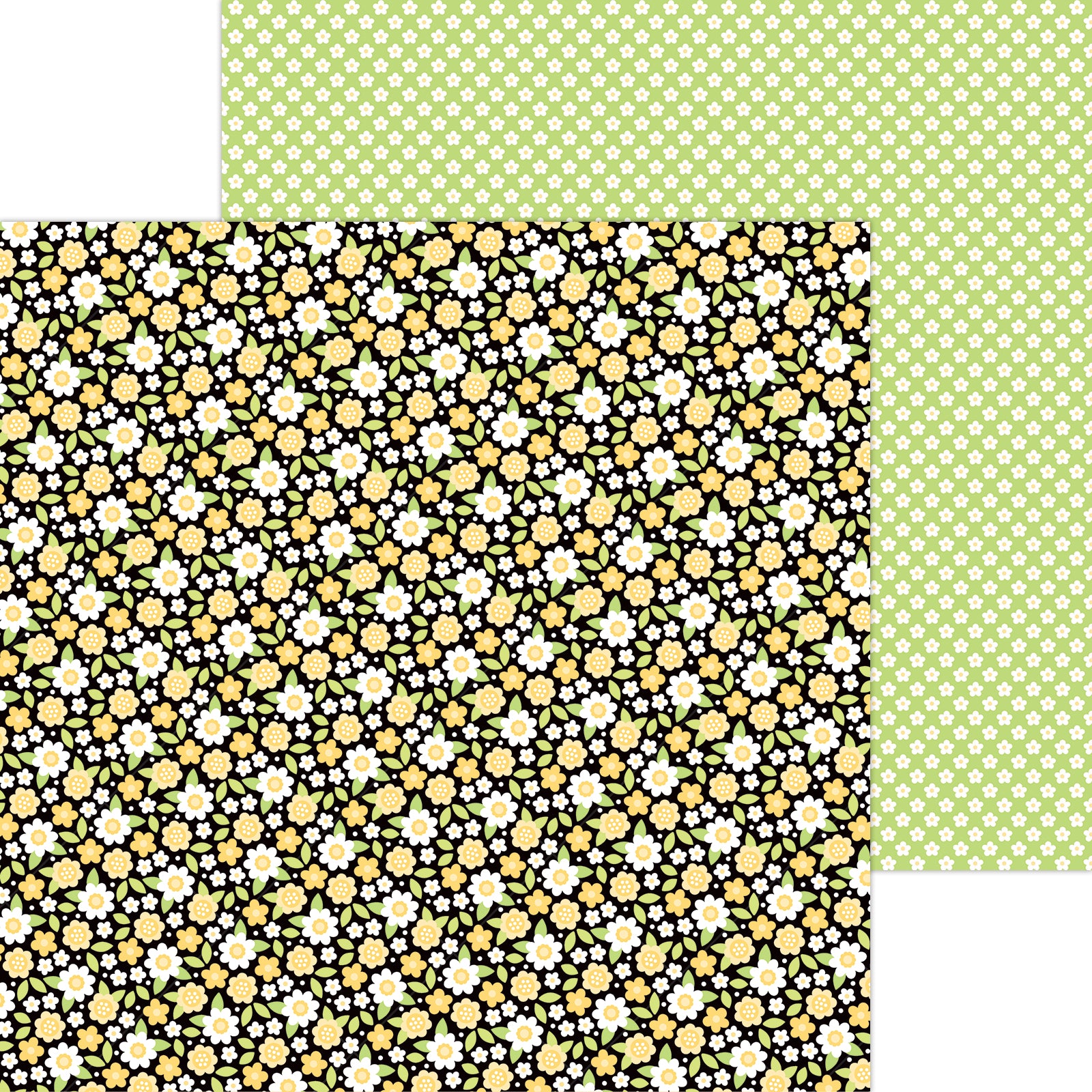 Doodlebug Bee Happy Double-Sided Paper Pack 12"X12"