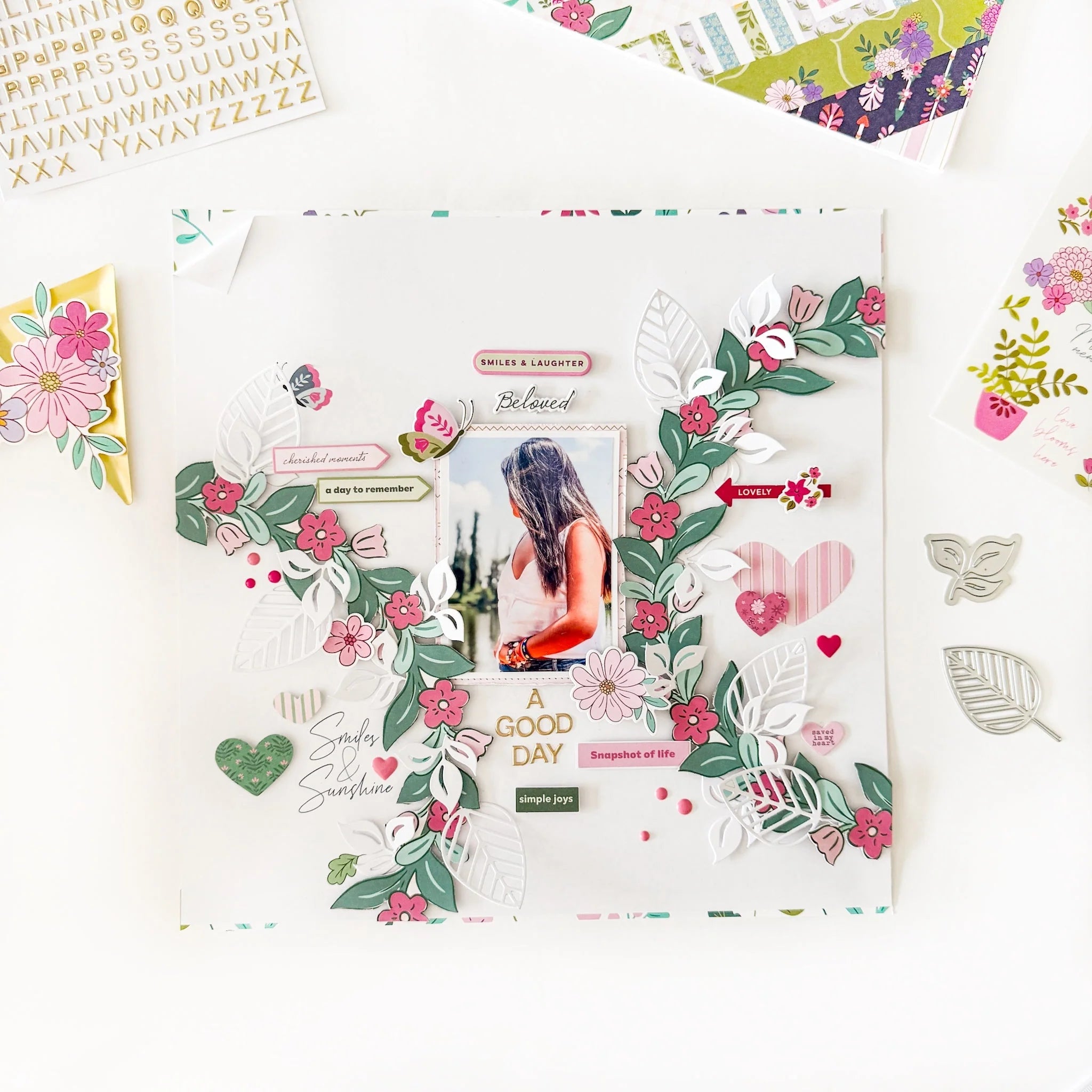 Pinkfresh Studio Lovely Lane Cardstock Stickers