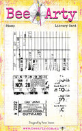 Addicted to Grunge Library Card Stamp