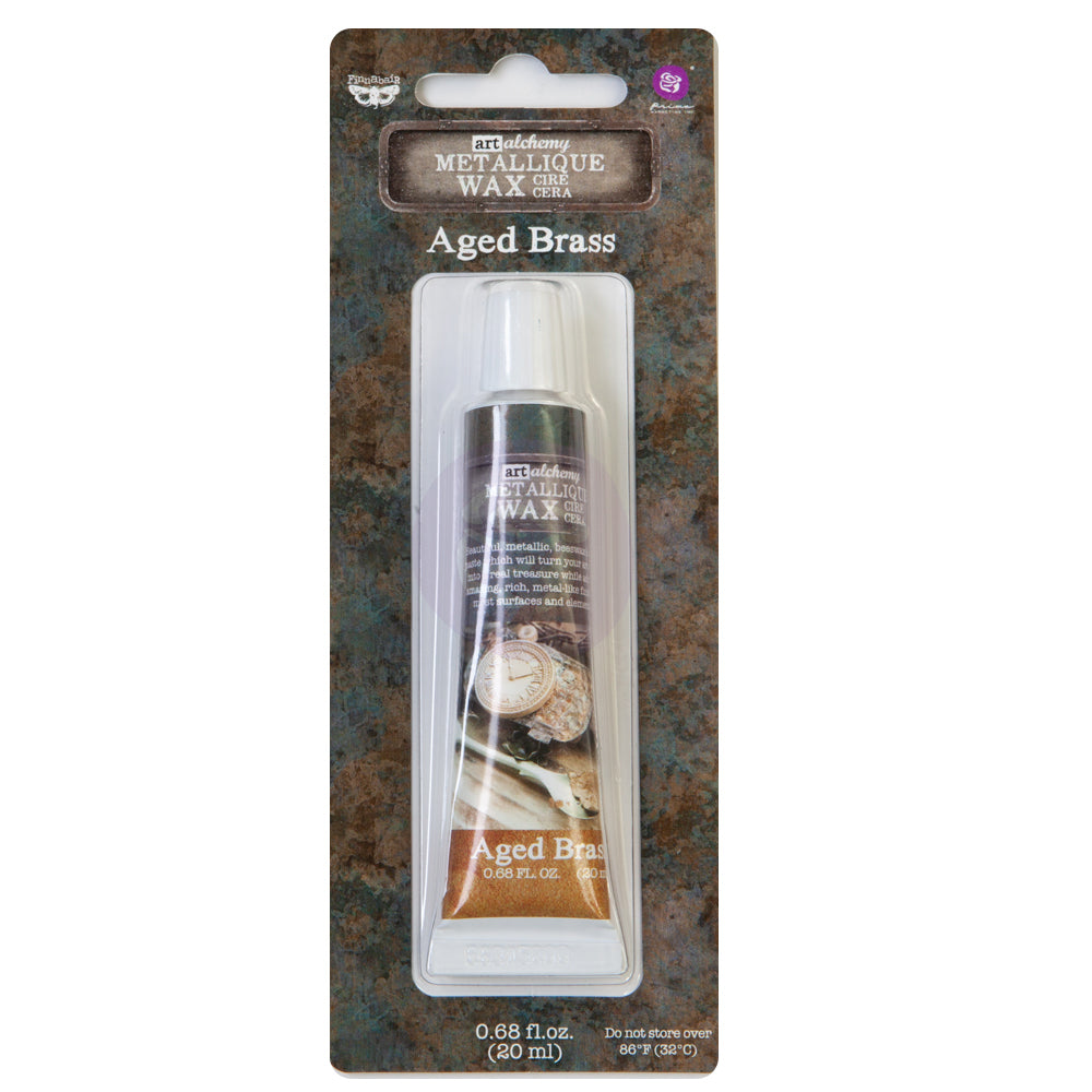 Art Alchemy Metallique Wax - Aged Brass