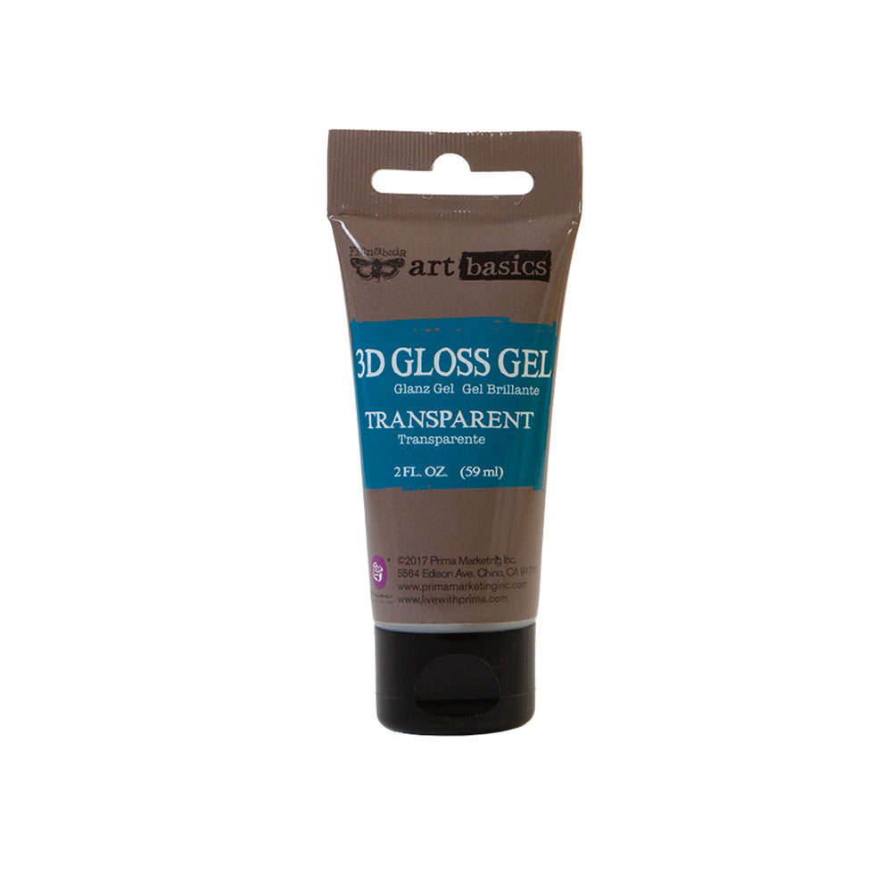 Art Basics- 3D Gloss Gel - 2oz Tube