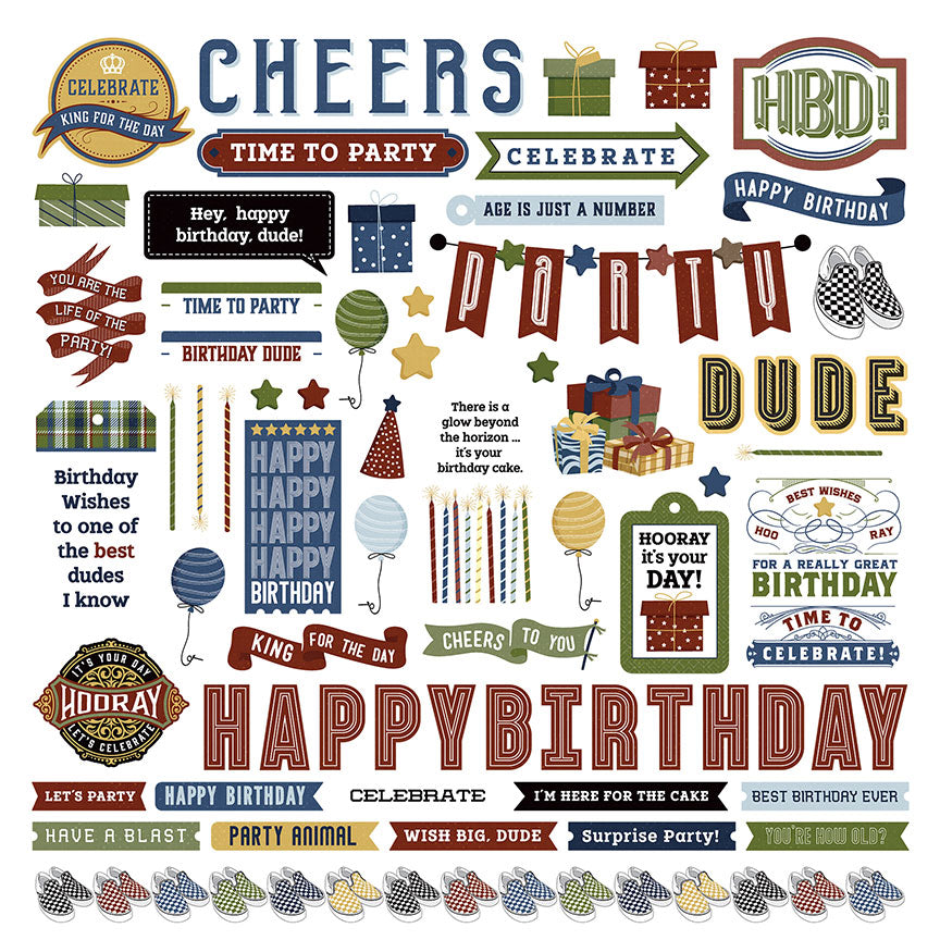 Photoplay Birthday Bash Stickers