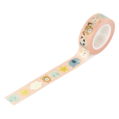 Echo Park Baby on Board Girl Washi Tape -New Arrival Animals