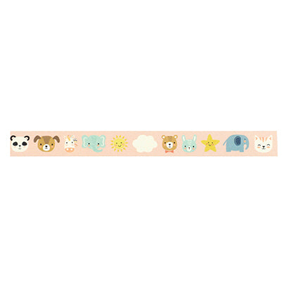 Echo Park Baby on Board Girl Washi Tape -New Arrival Animals