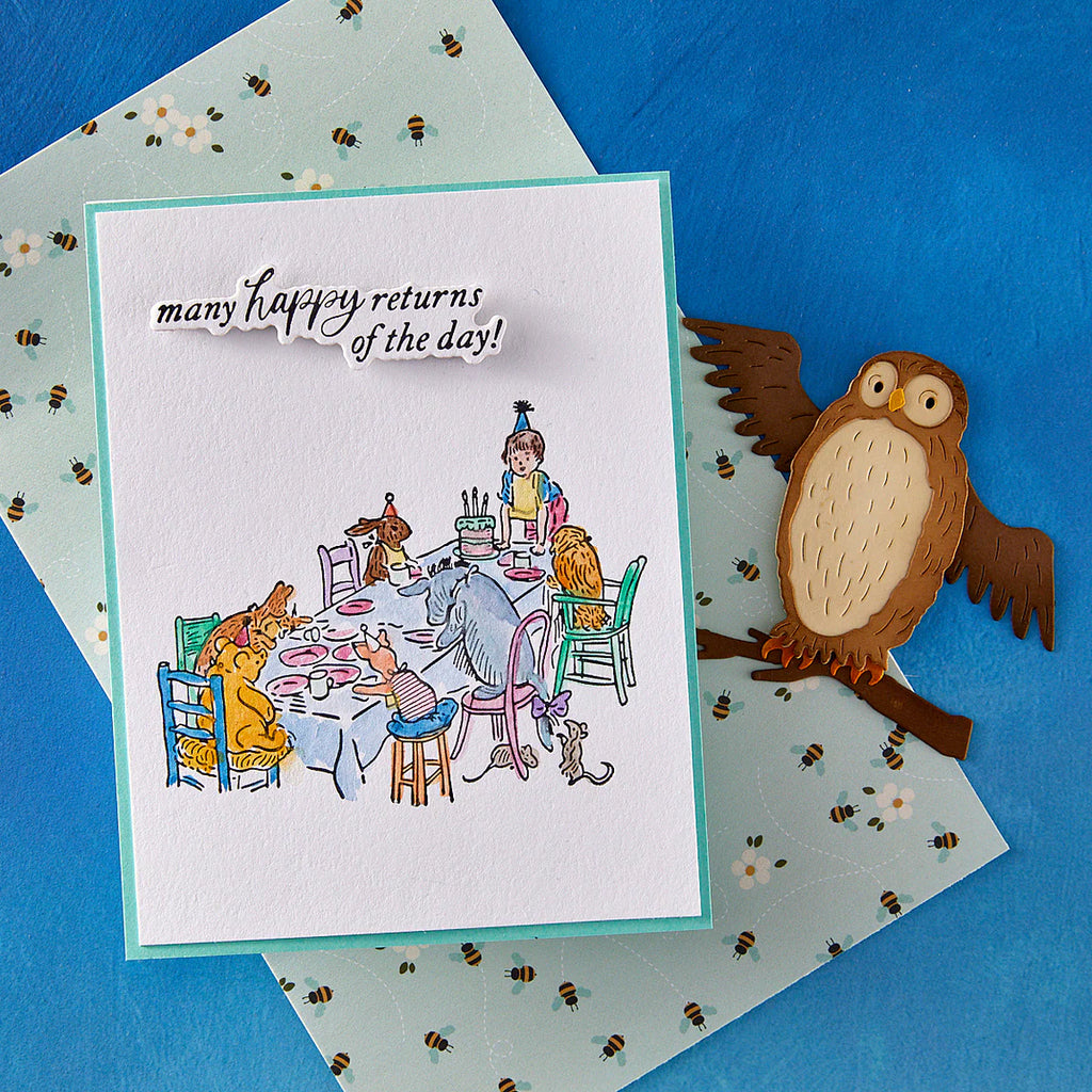 Spellbinders Classic Pooh Birthday BetterPress Bundle