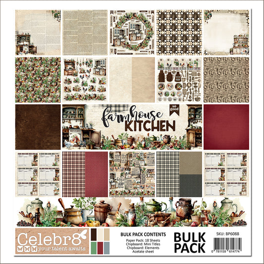 Celebr8 Farmhouse Kitchen Bulk Pack