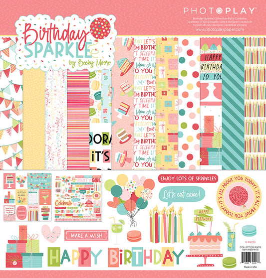 PhotoPlay Birthday Sparkle Collection Pack