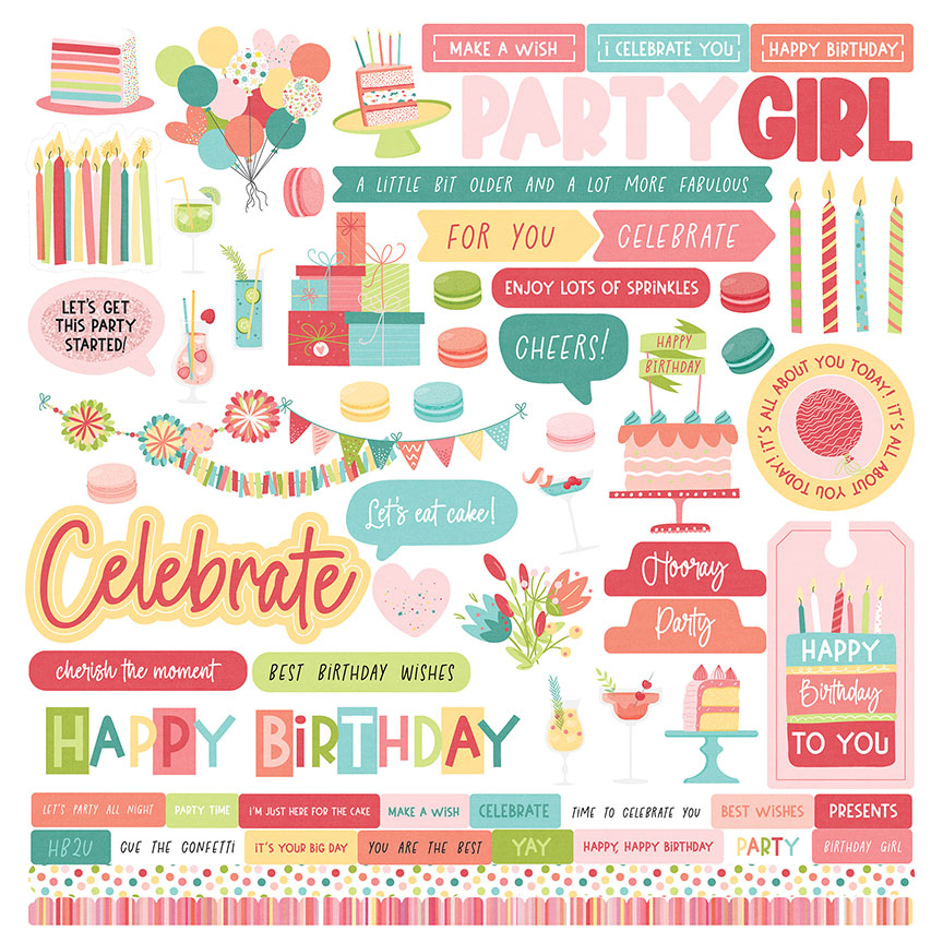 PhotoPlay Birthday Sparkle Collection Pack