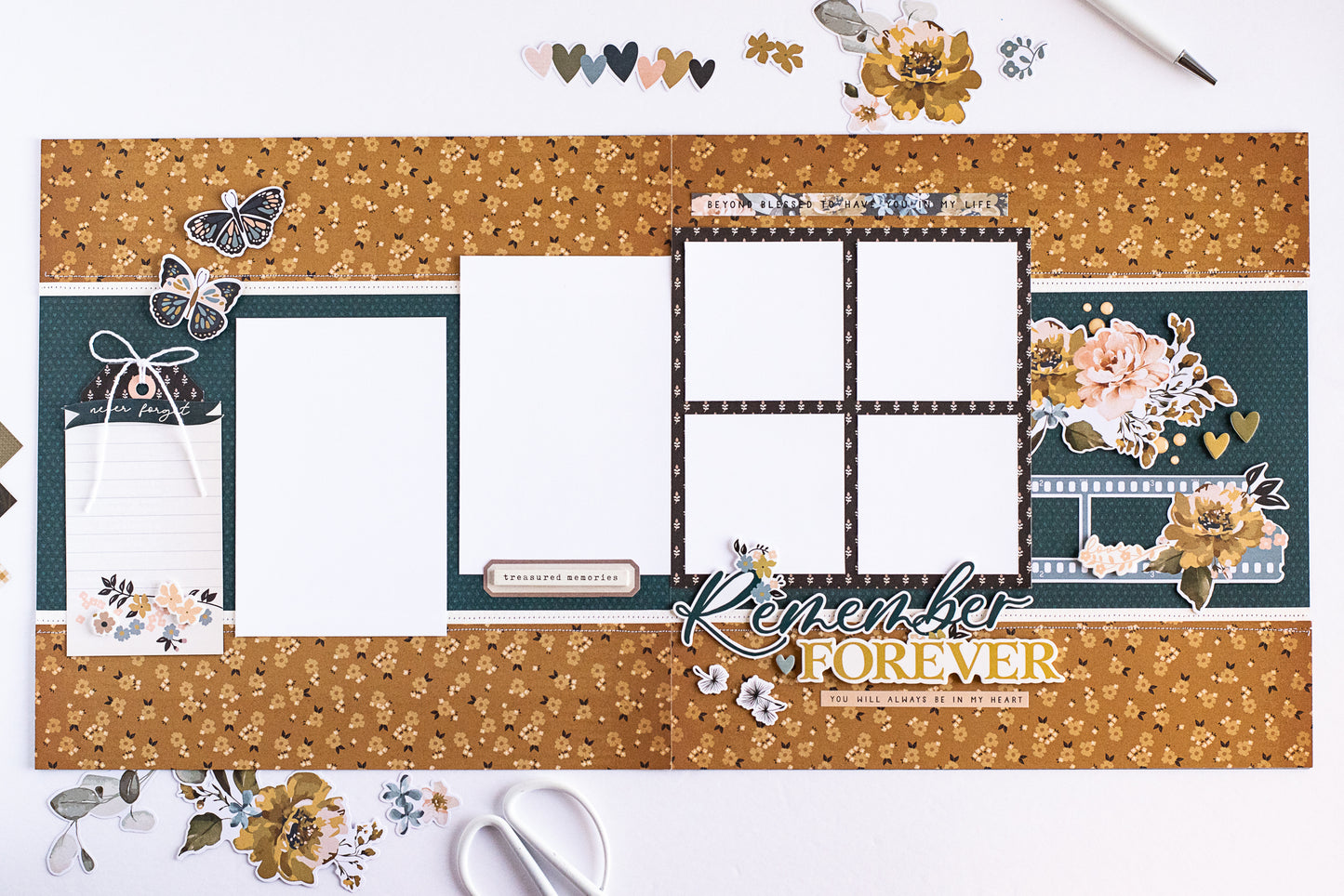 Simple Stories Remember Layout Kit