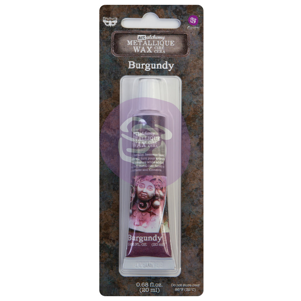 Art Alchemy Metallique Wax - Burgundy