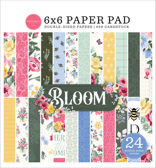 Carta Bella Bloom Double-Sided Paper Pad 6x6