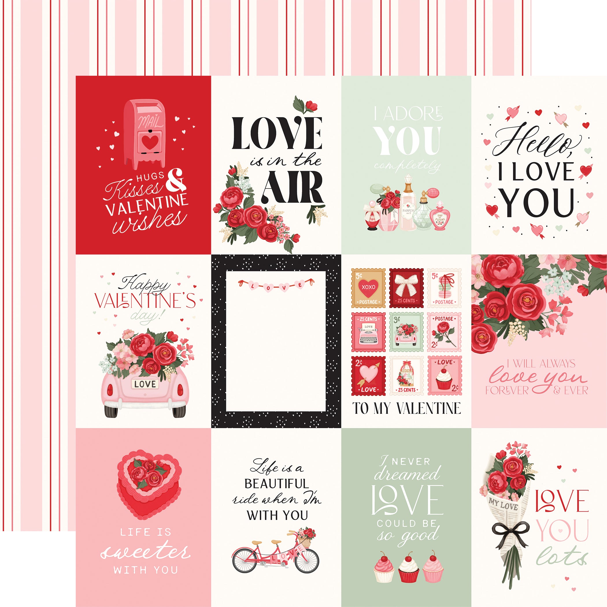 Carta Bella Be Mine Collection Kit 12"X12"