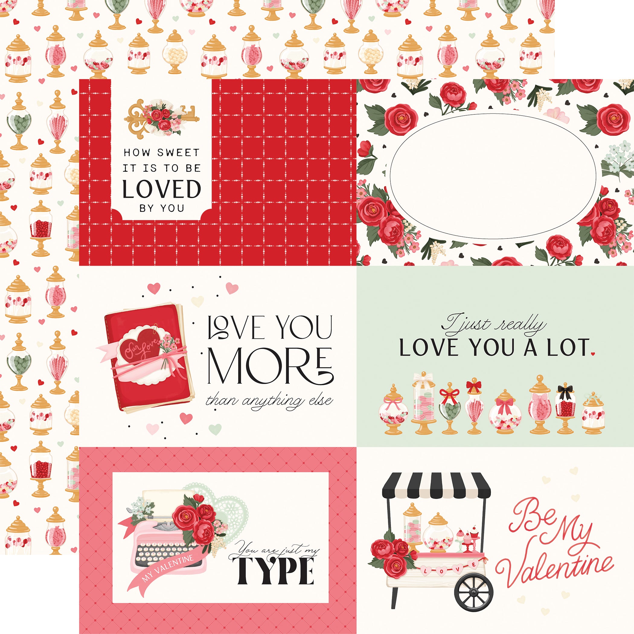 Carta Bella Be Mine Collection Kit 12"X12"