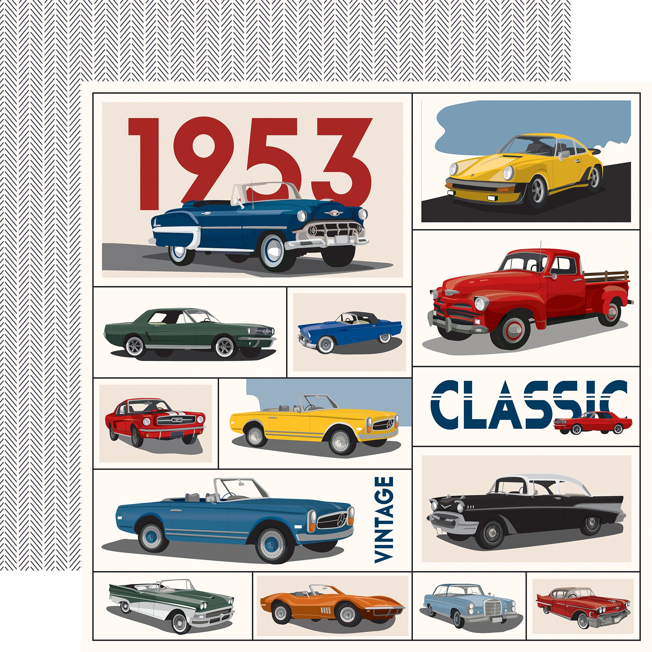 Cars Collection Print Cars - Cars Collection Kit | Carta Bella Scrapbooking Supplies ...
