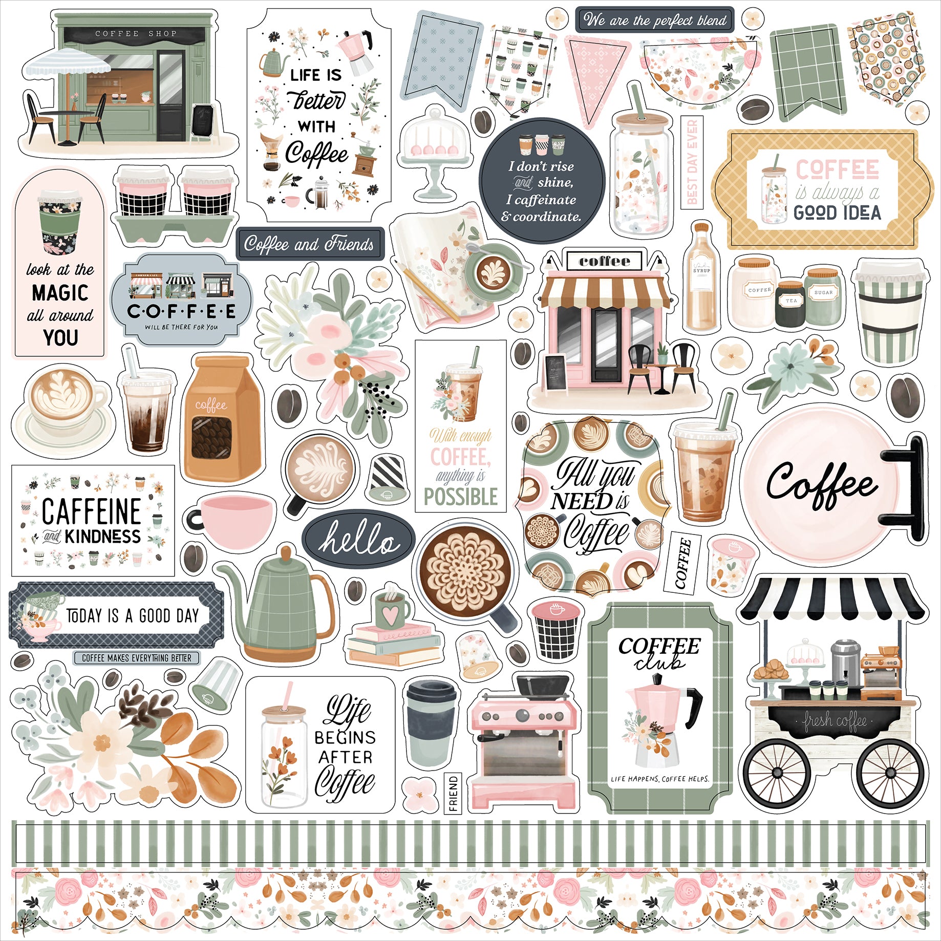 Carta Bella Coffee Shop Collection Kit