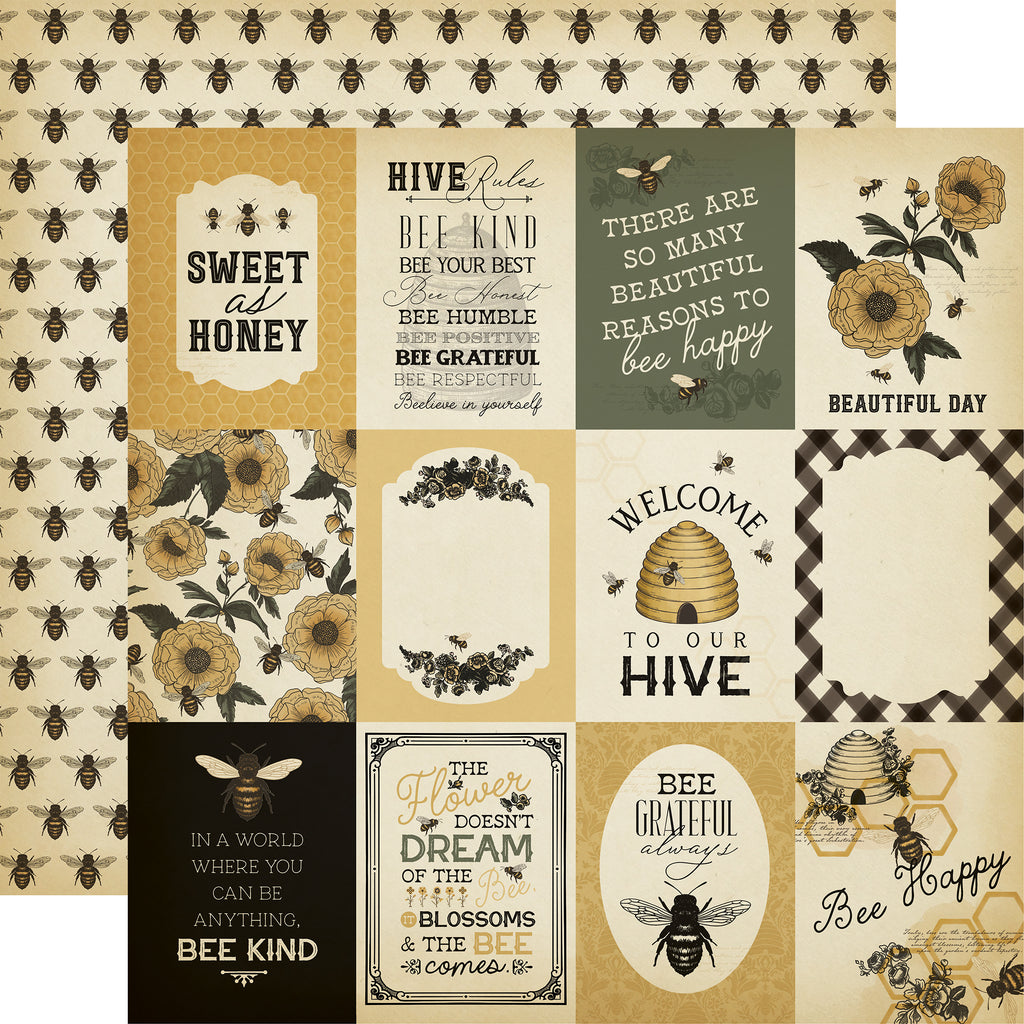 Carta Bella Honey Bee Collection Kit 12"X12"