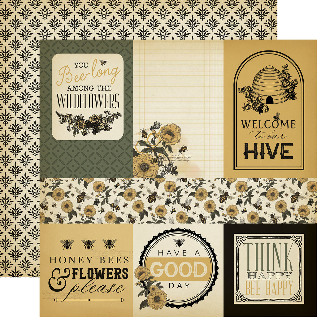 Carta Bella Honey Bee Collection Kit 12"X12"