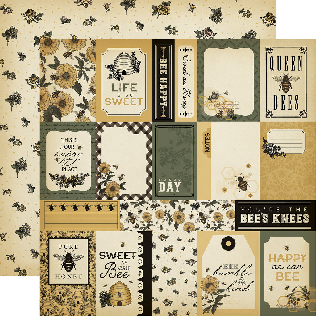 Carta Bella Honey Bee Collection Kit 12"X12"