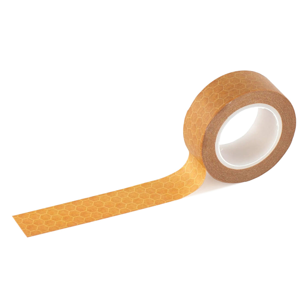 Carta Bella Honey Bee Washi Tape-Golden Honeycomb