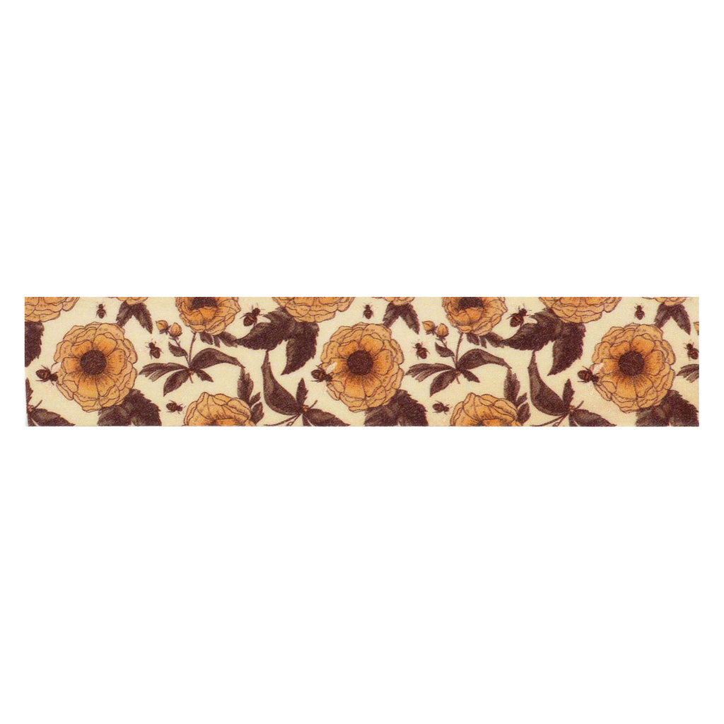 Carta Bella Honey Bee Washi Tape-Honey Bees And Flowers Please