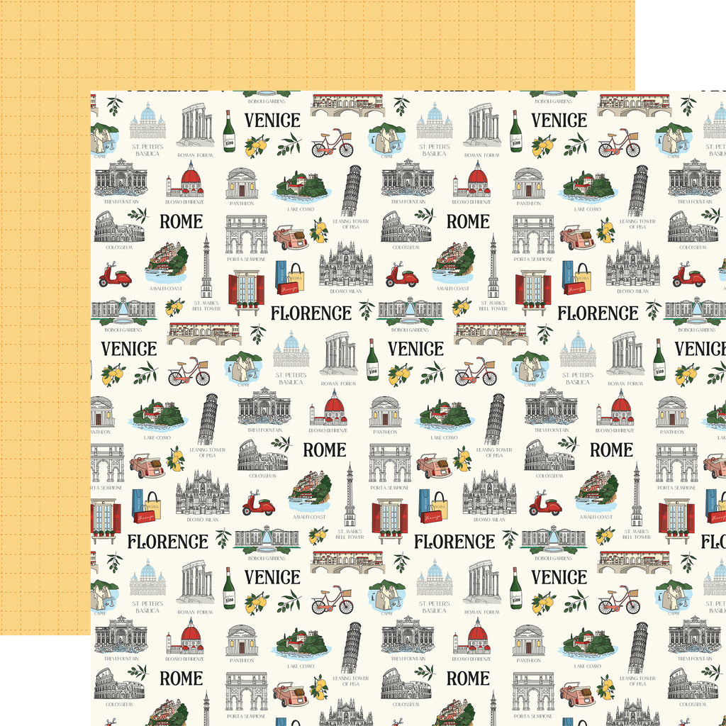 Carta Bella Collection Kit 12"X12"-Italy