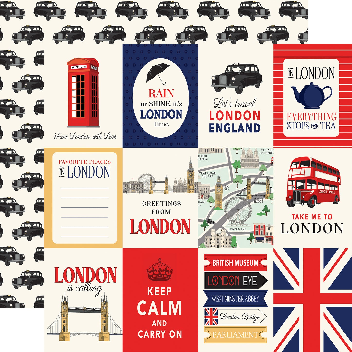 Carta Bella London Collection Kit