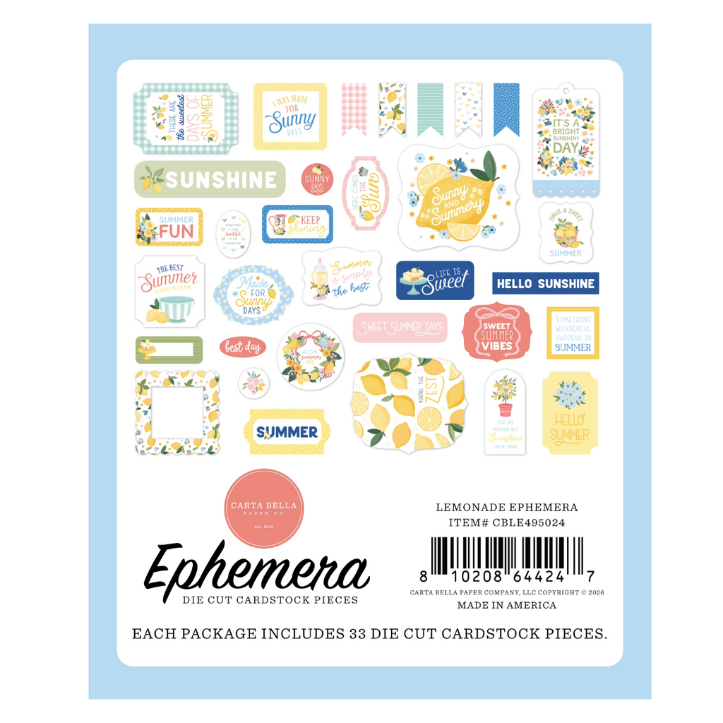 Lemonade - Ephemera