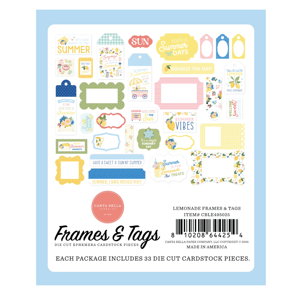 Lemonade - Frames & Tags