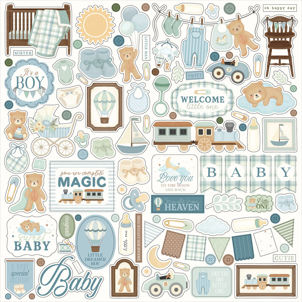Little Lullabies Baby Boy Collection Kit