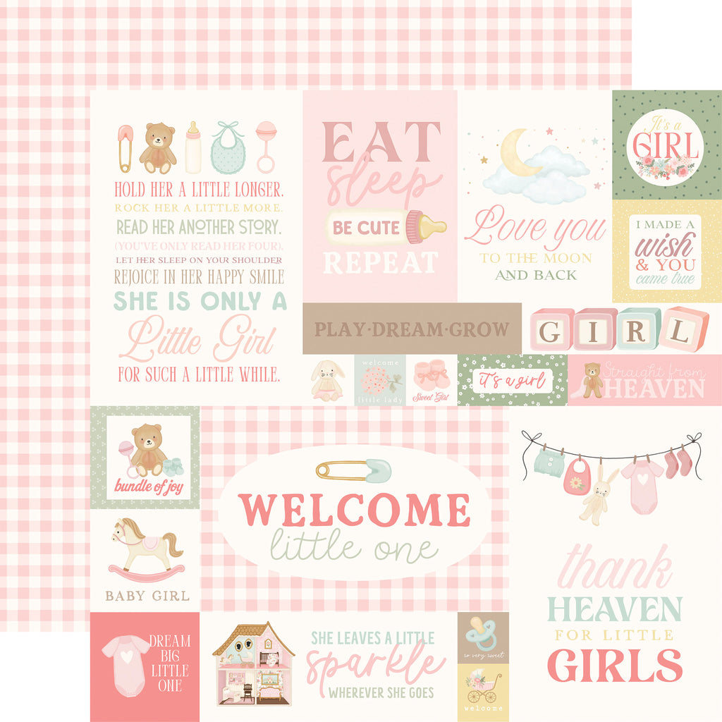 Little Lullabies Baby Girl Collection Kit
