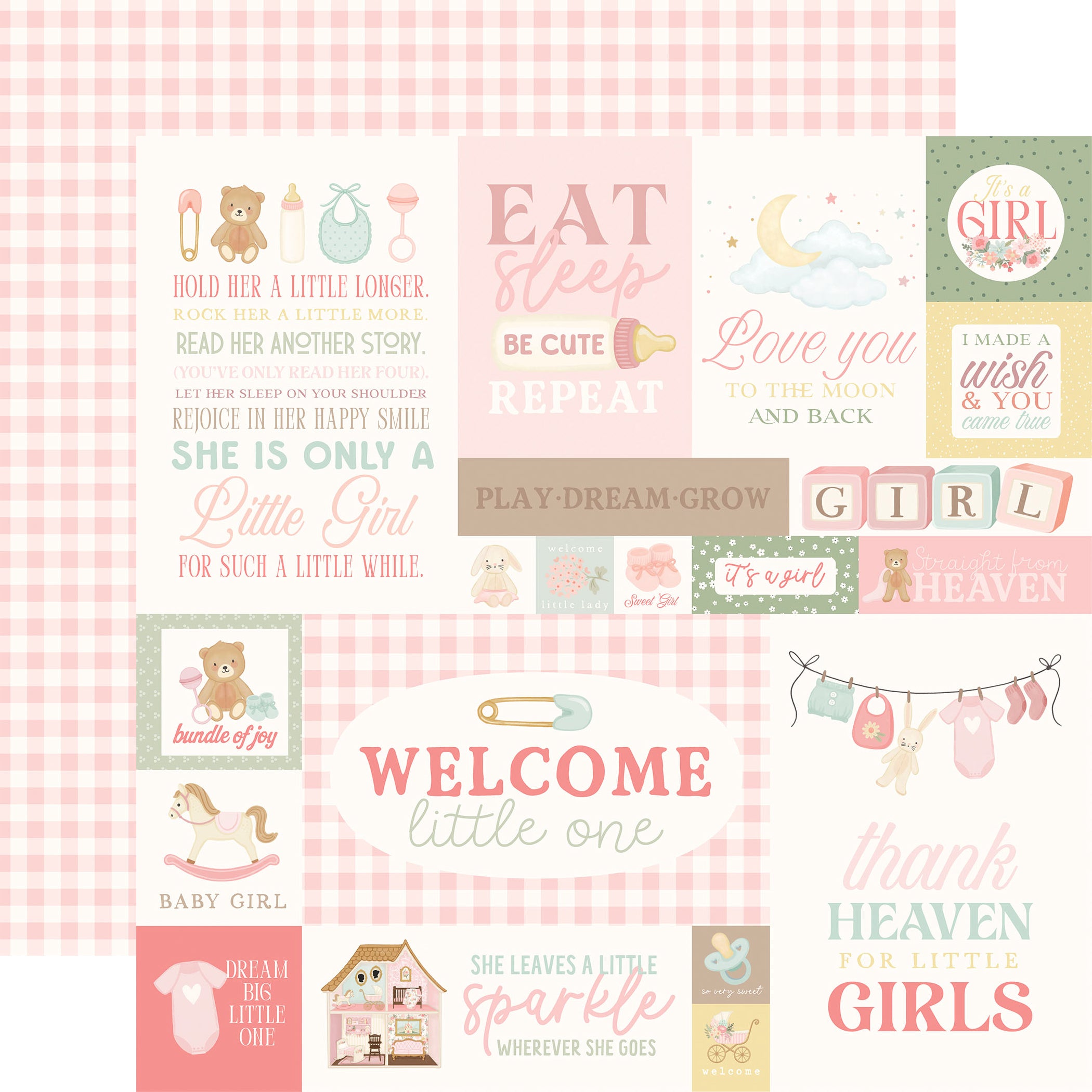 Little Lullabies Baby Girl Collection Kit
