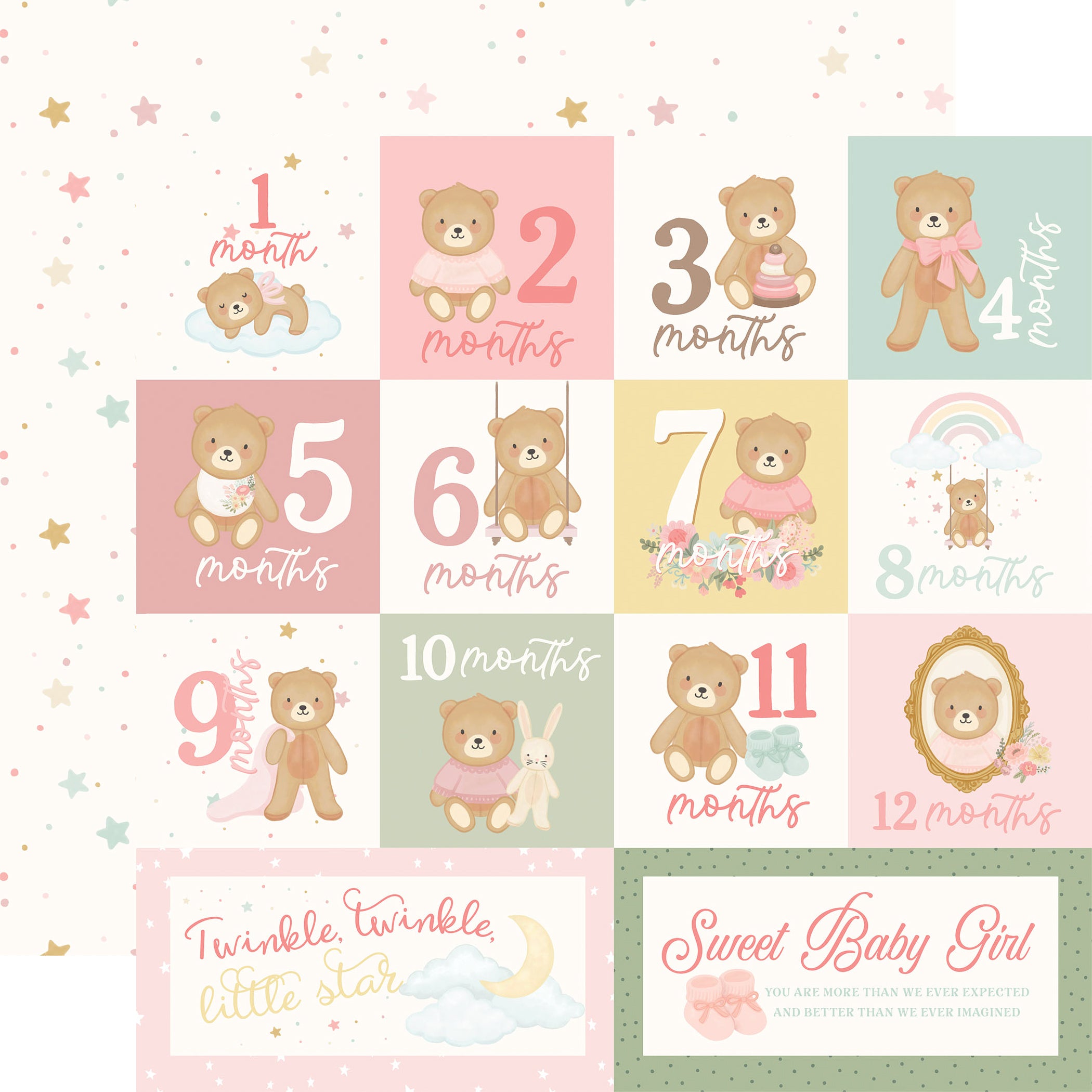 Little Lullabies Baby Girl Collection Kit