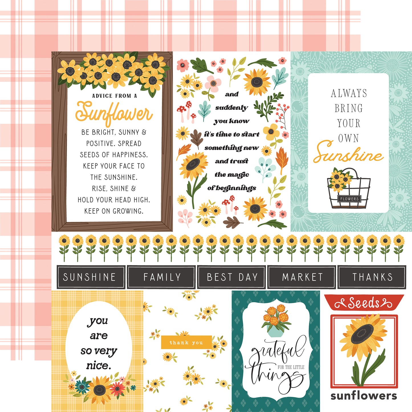 Carta Bella Sunflower Summer Collection Kit