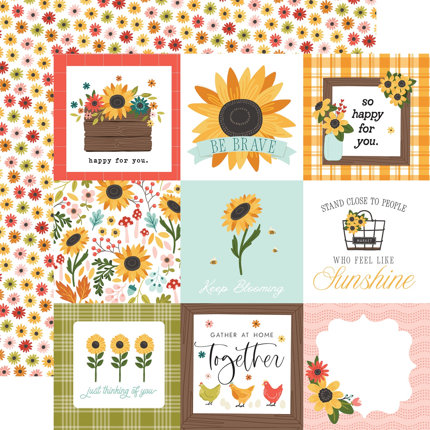 Carta Bella Sunflower Summer Collection Kit