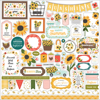 Carta Bella Sunflower Summer Collection Kit