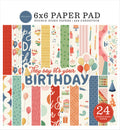 They Say It's Your Birthday Double-Sided Paper Pad 6"X6"
