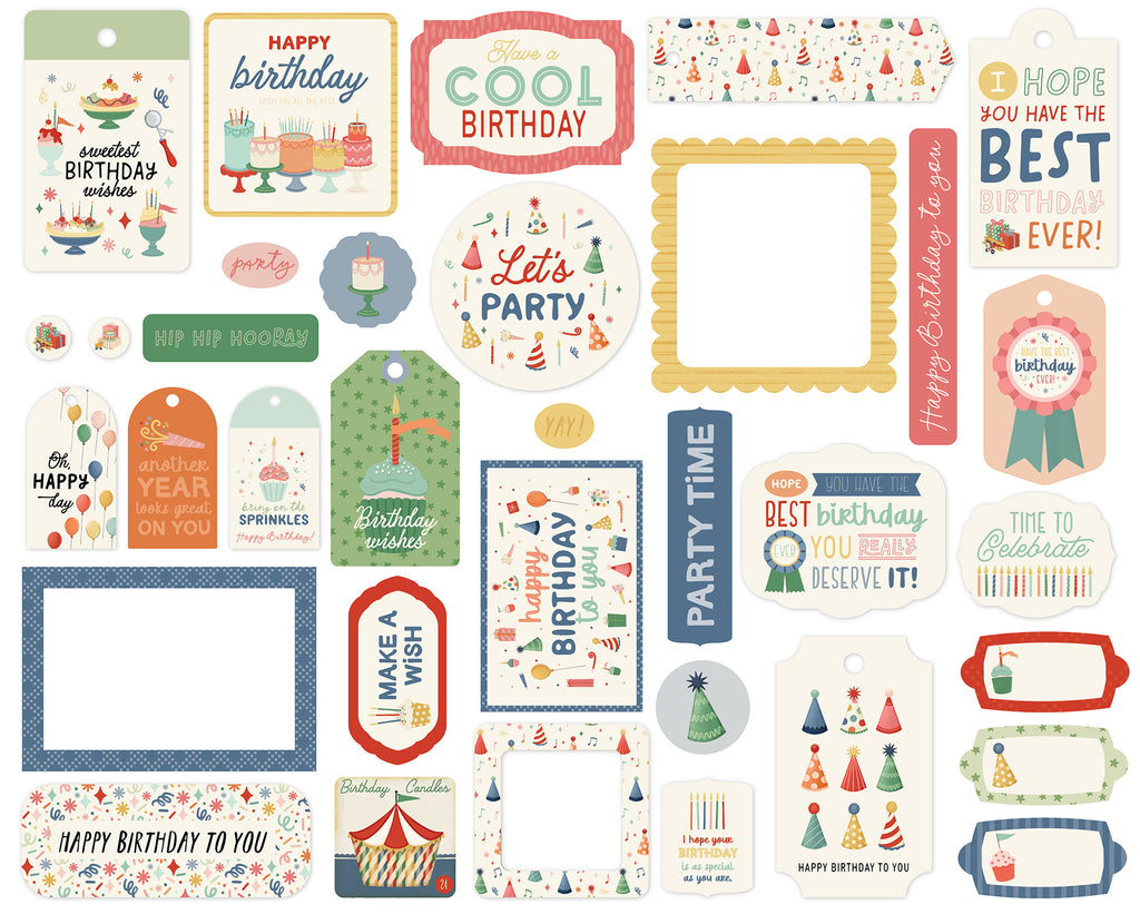 They Say It's Your Birthday Frames & Tags