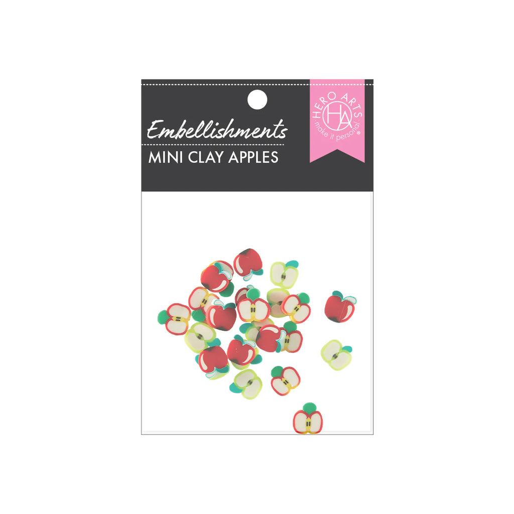 Spellbinders Hero Arts Mini Clay Apples