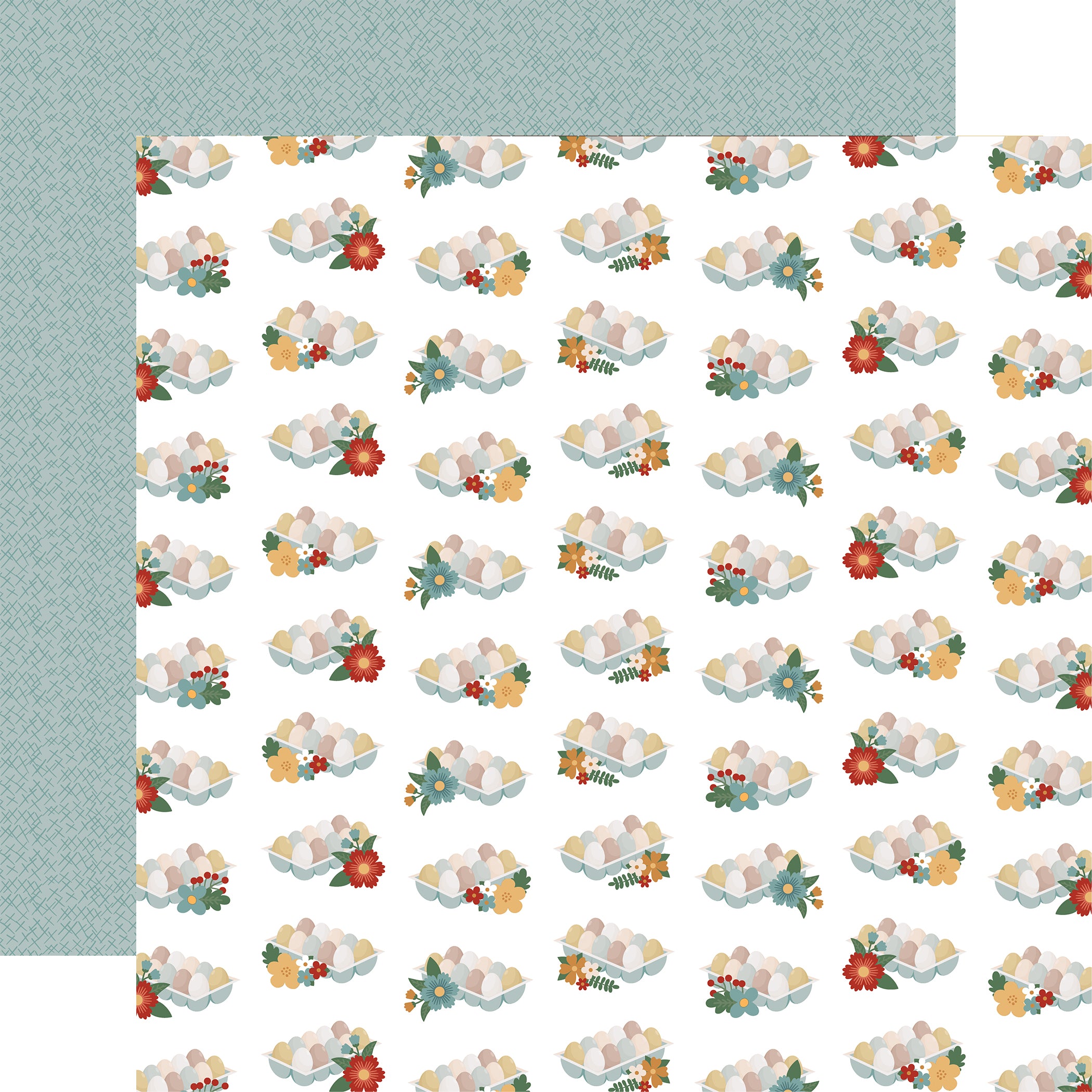 Echo Park Chickens Collection Kit 12"X12"