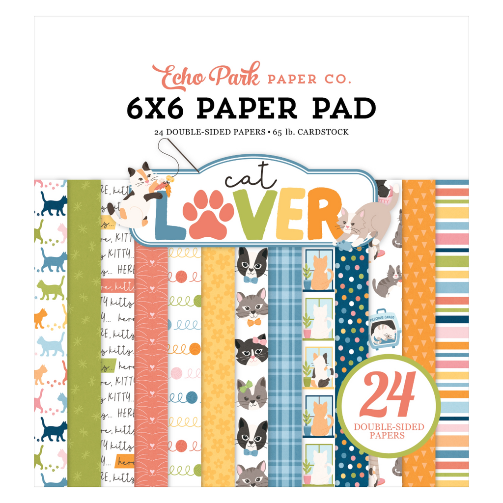 Cat Lover - 6x6 Paper Pad