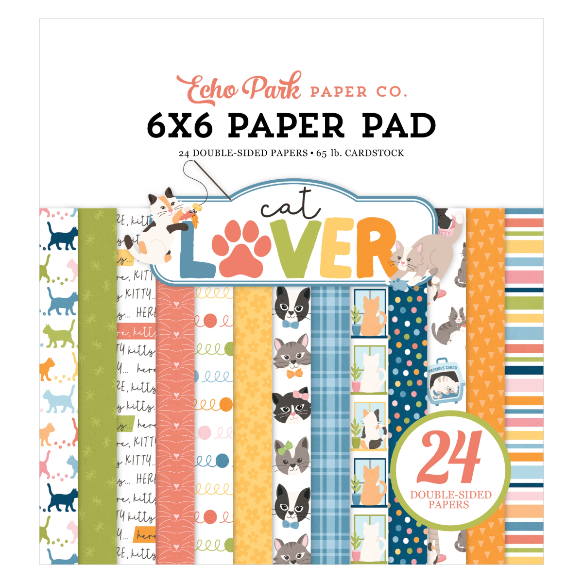 Cat Lover - 6x6 Paper Pad