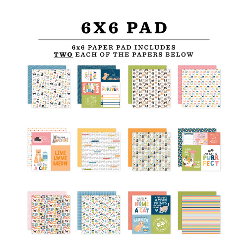 Cat Lover - 6x6 Paper Pad