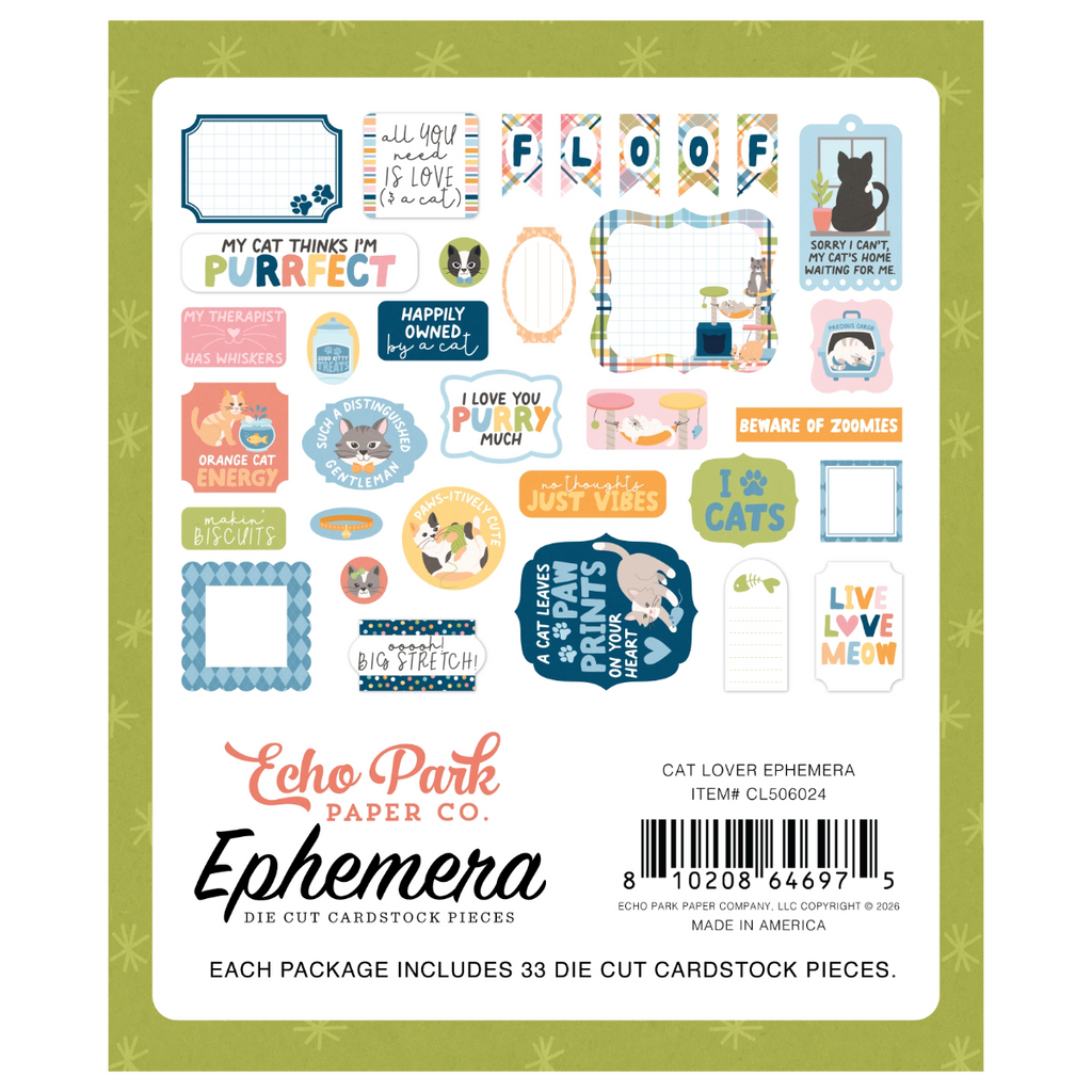 Cat Lover - Ephemera